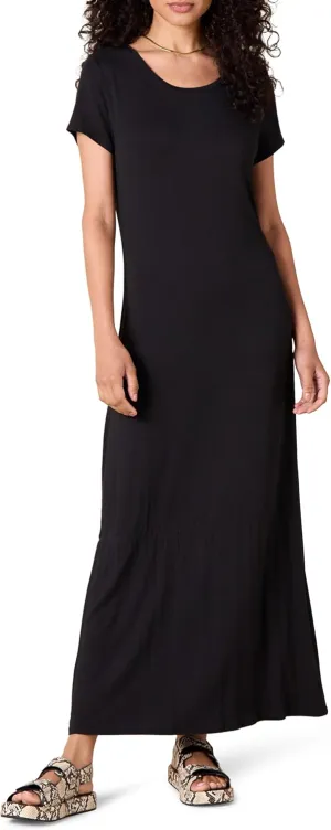 Amazon Essentials Women's Short-Sleeve Maxi Dress