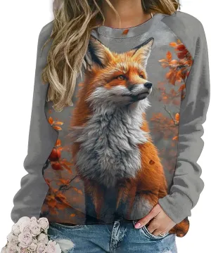 Cat Sweatshirts for Women Funny Long Sleeve Cute Cat Tee Shirts Graphic Womens Crew Neck Sweatshirt Pullover Tops