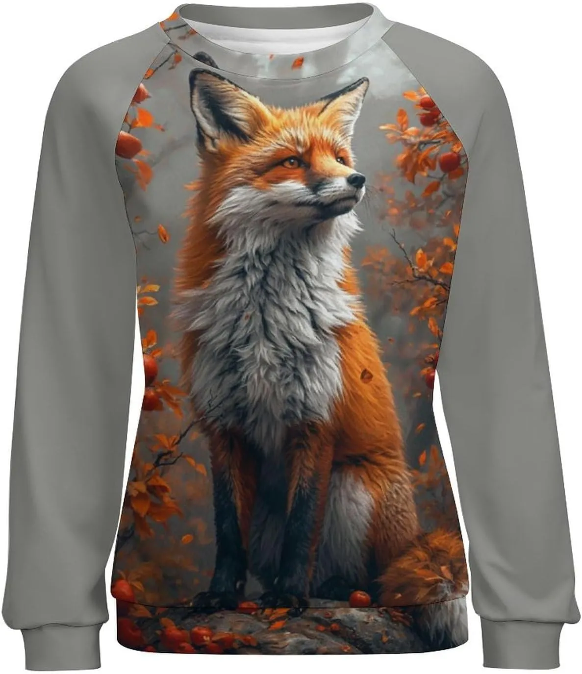 Cat Sweatshirts for Women Funny Long Sleeve Cute Cat Tee Shirts Graphic Womens Crew Neck Sweatshirt Pullover Tops