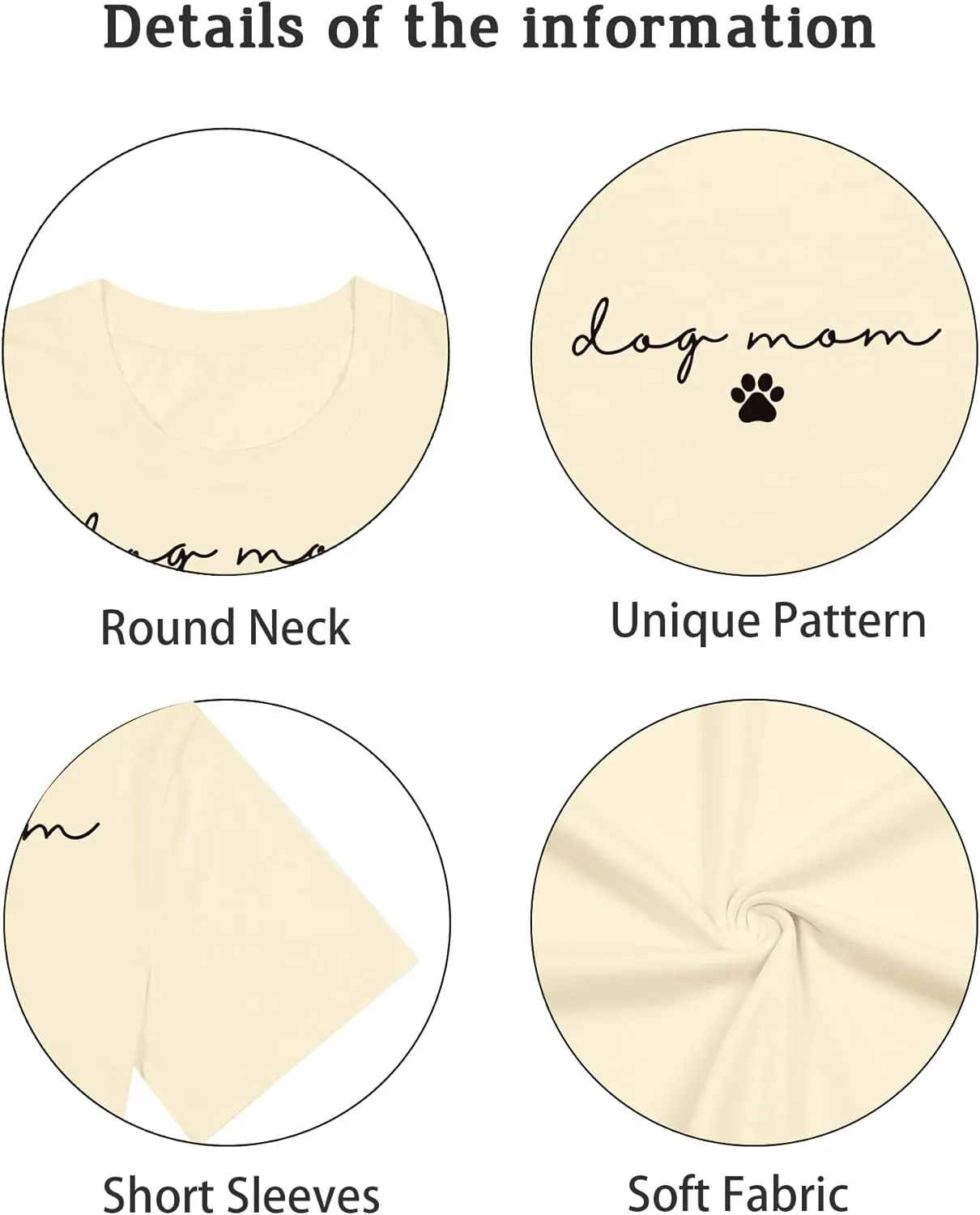 Dog Mom Shirt for Women Oversized Mama T-Shirt Funny Dog Paw Graphic Tees Casual Loose Tops