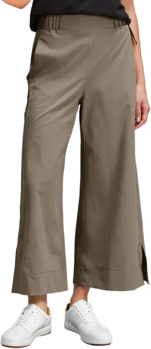 Dokotoo Womens Wide Leg High Waisted Stretch Quick Dry Lightweight Womens Pants with Pockets Loose Casual Lounge Pants