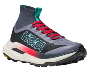 Hoka Tecton X 3 Trail Running Shoes US Men 9D Purple/Black Mountain Race Carbon