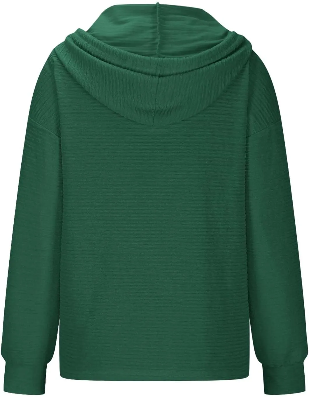 Hoodies for Women Oversized Sweatshirt Pullover Long Sleeve Tops V Neck Plain Color Shirt Sretchy Soft Fall Tops