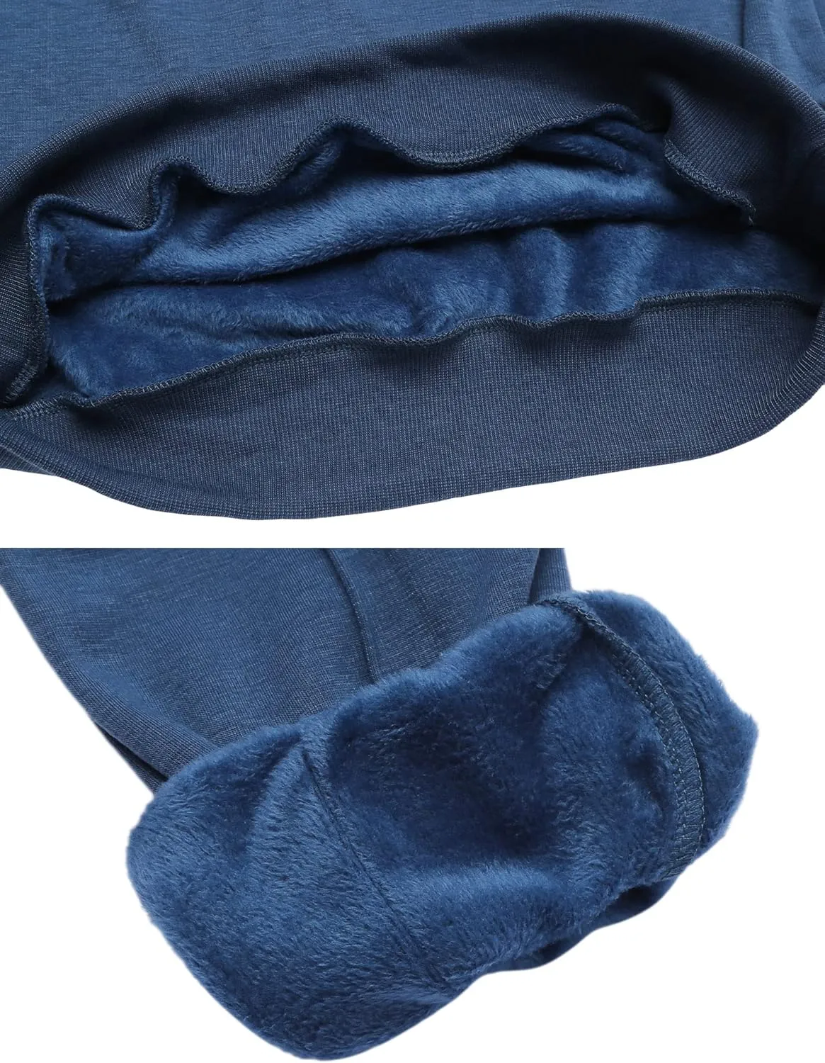 HOTOUCH Fleece Sweatsuit 2 Piece Outfit Winter Sherpa Lined Tracksuit Warm Up Suits Thick Sweatshirt and Sweatpants Sets