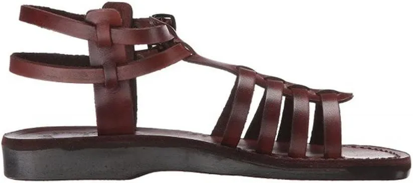 Jerusalem Sandals Leah - Leather Gladiator Sandal - Womens Sandals