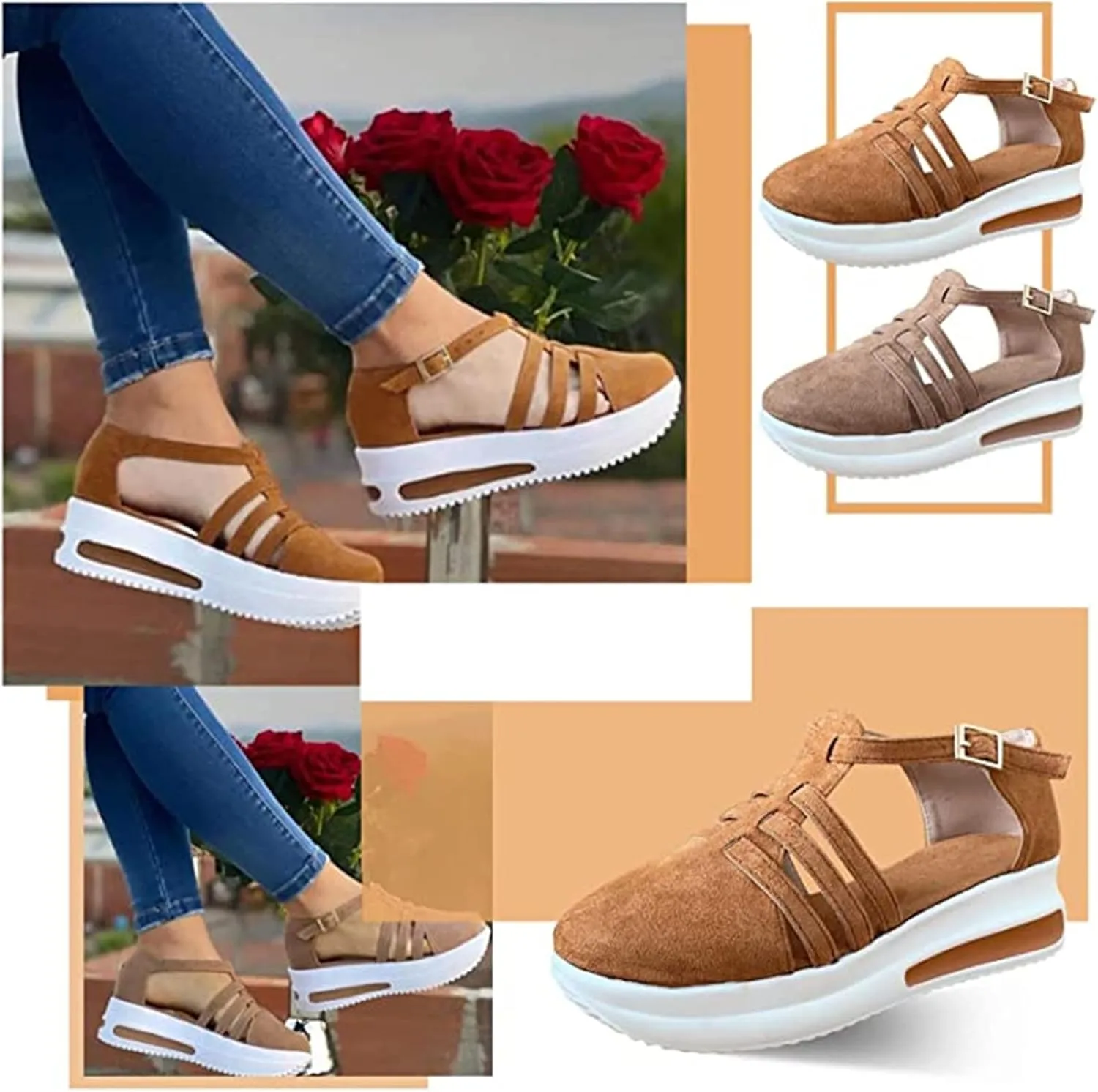 Lausiuoe Womens Shoes Casual Dressy Fashion Canvas Shoes Round Toe Non-Slip Comfortable Walking Slip On Sneakers Flat Loafers