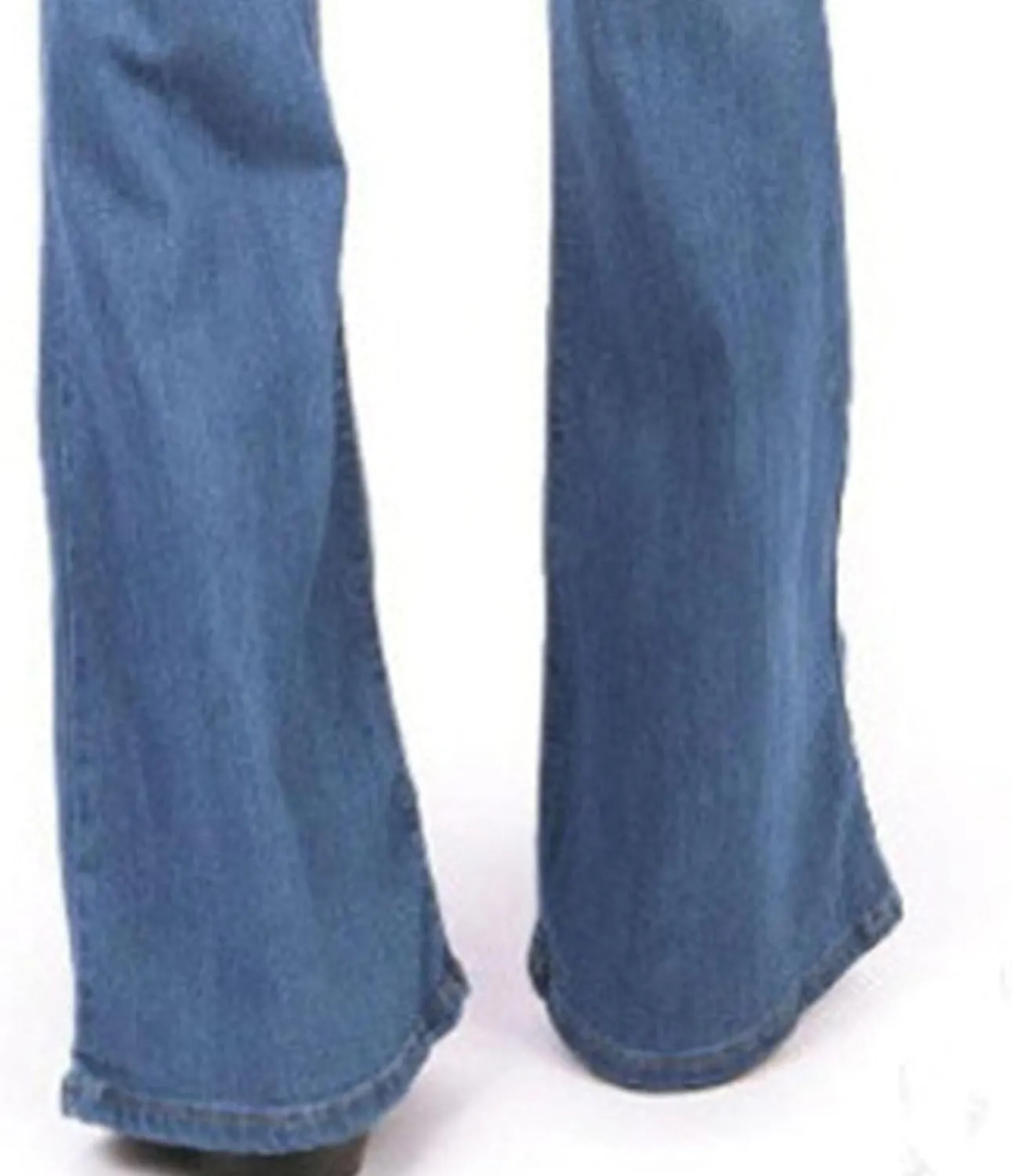 Maiyifu-GJ Jeans for Women Retro High Rise Trumpet Flare Ultra Stretch Denim Pants Butt Lifting Bootcut Denim Trousers