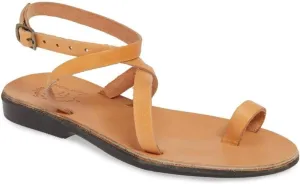 Mara - Leather Thin Ankle Strap Sandal - Womens Sandals