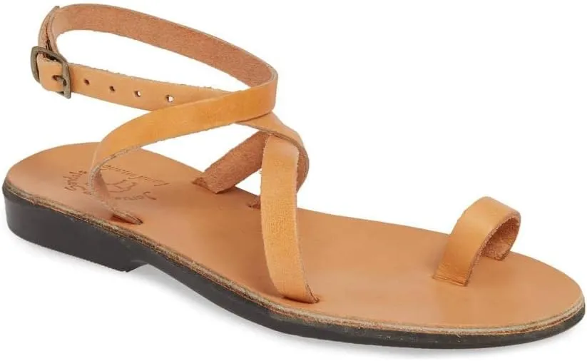 Mara - Leather Thin Ankle Strap Sandal - Womens Sandals