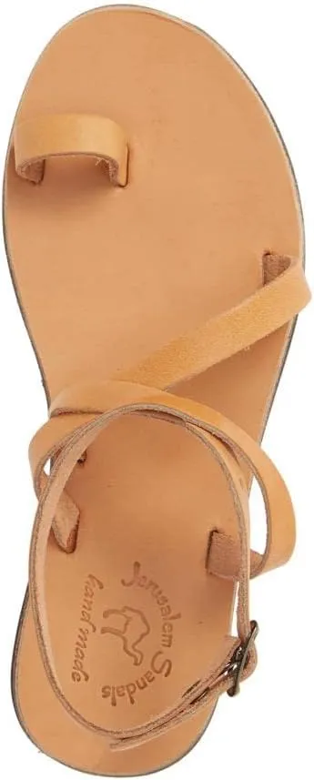 Mara - Leather Thin Ankle Strap Sandal - Womens Sandals