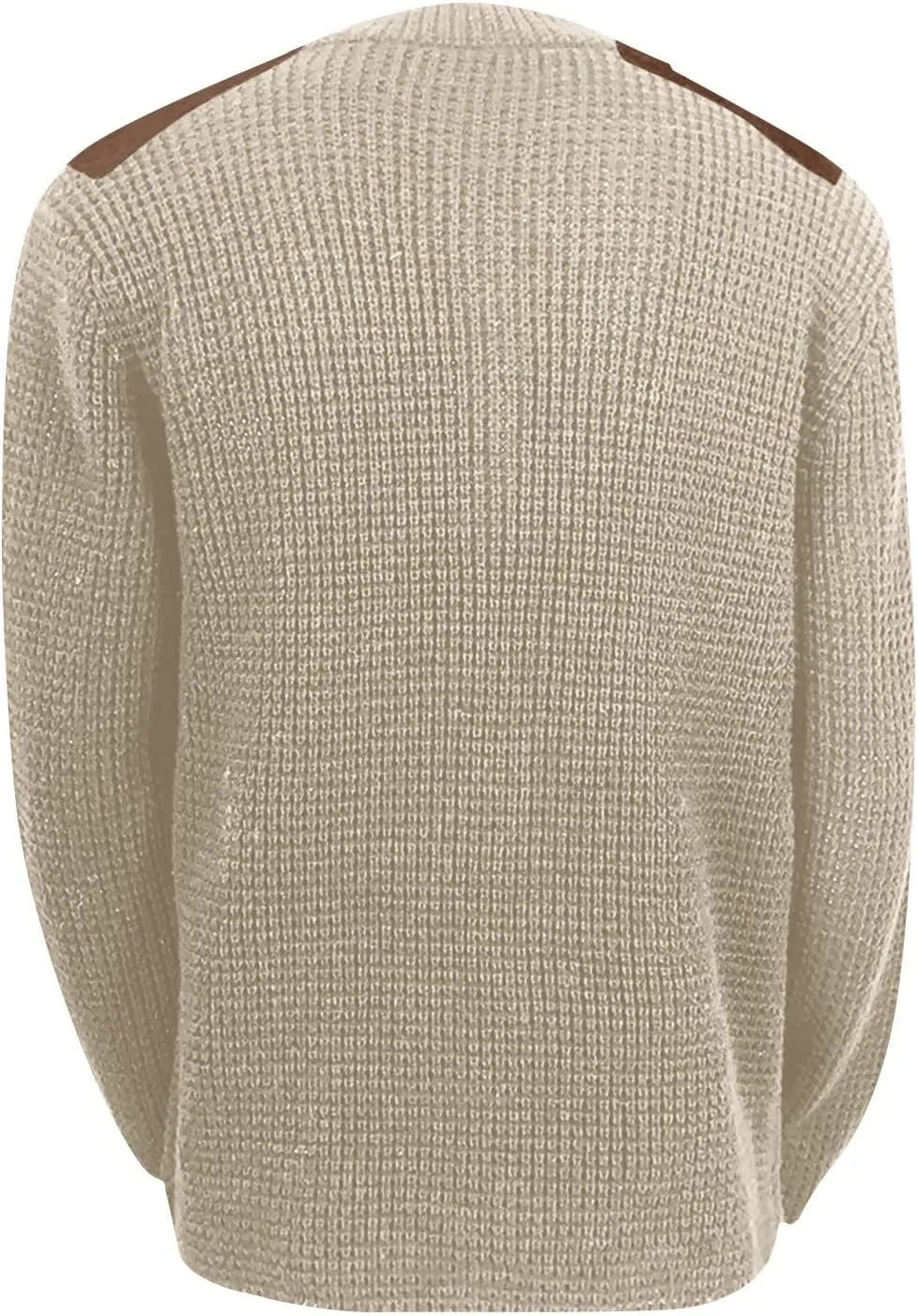 Mens Cardigan Sweaters with Buttons Oversized Long Sleeve Pullover Sweater Fashion Big and Tall Cable Knit Dress Sweater