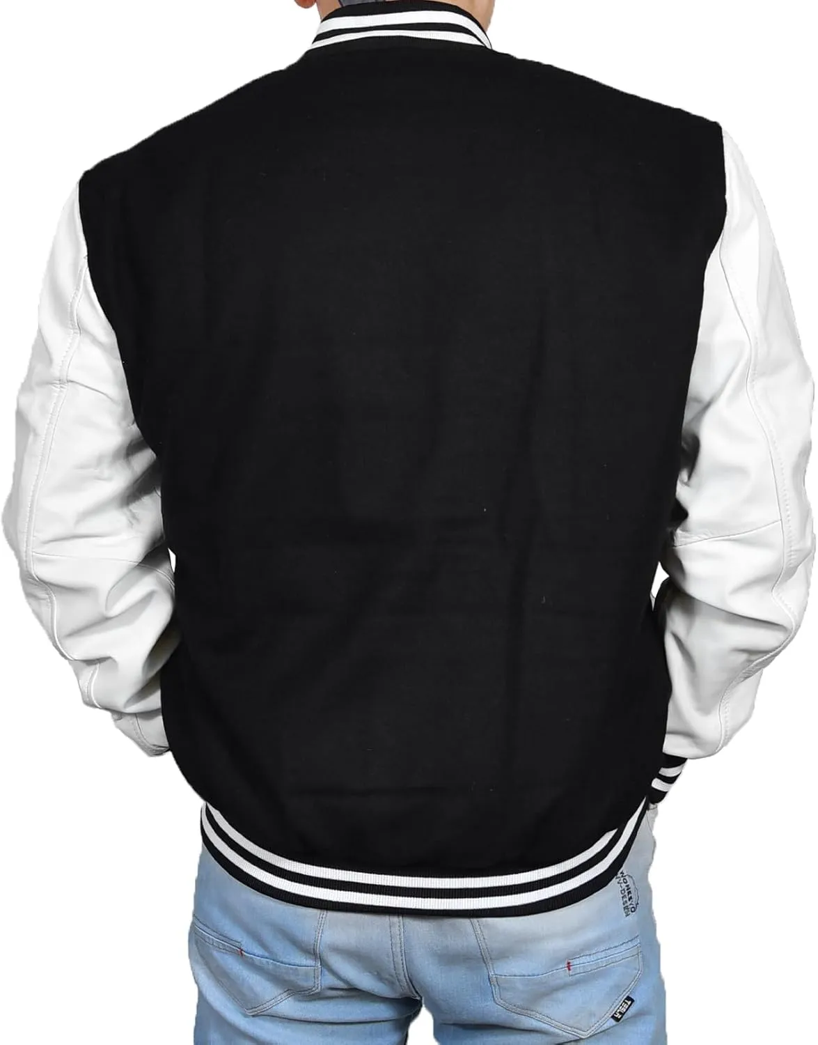 Mens Hotline Miami Varsity Letterman Fashion Wool Bomber Slim Fit Casual Warm Boys College Baseball Jacket