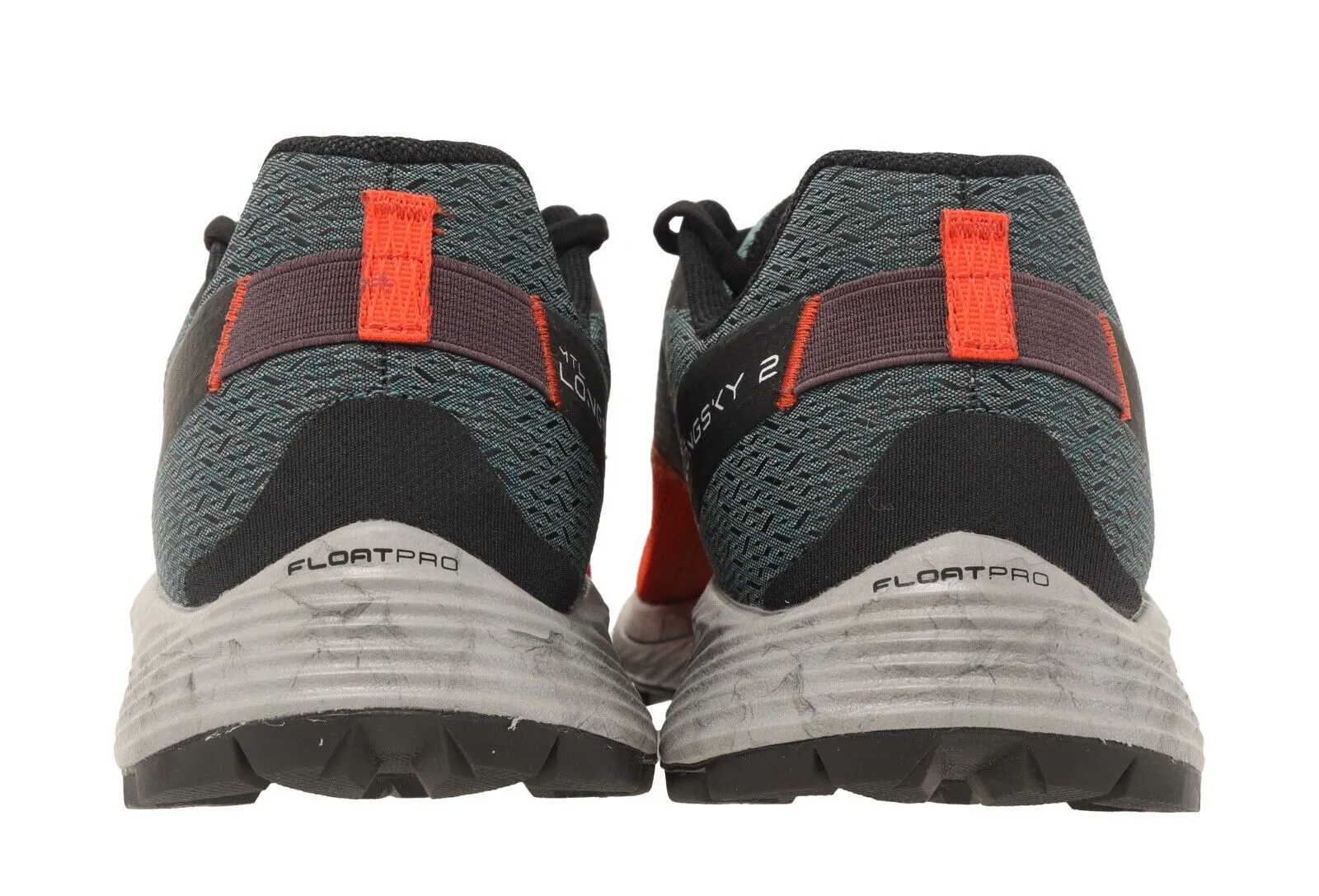 Merrell MTL Long Sky 2 Trail Running Shoes US Men 9.5 Tangerine Test Lab Vibram
