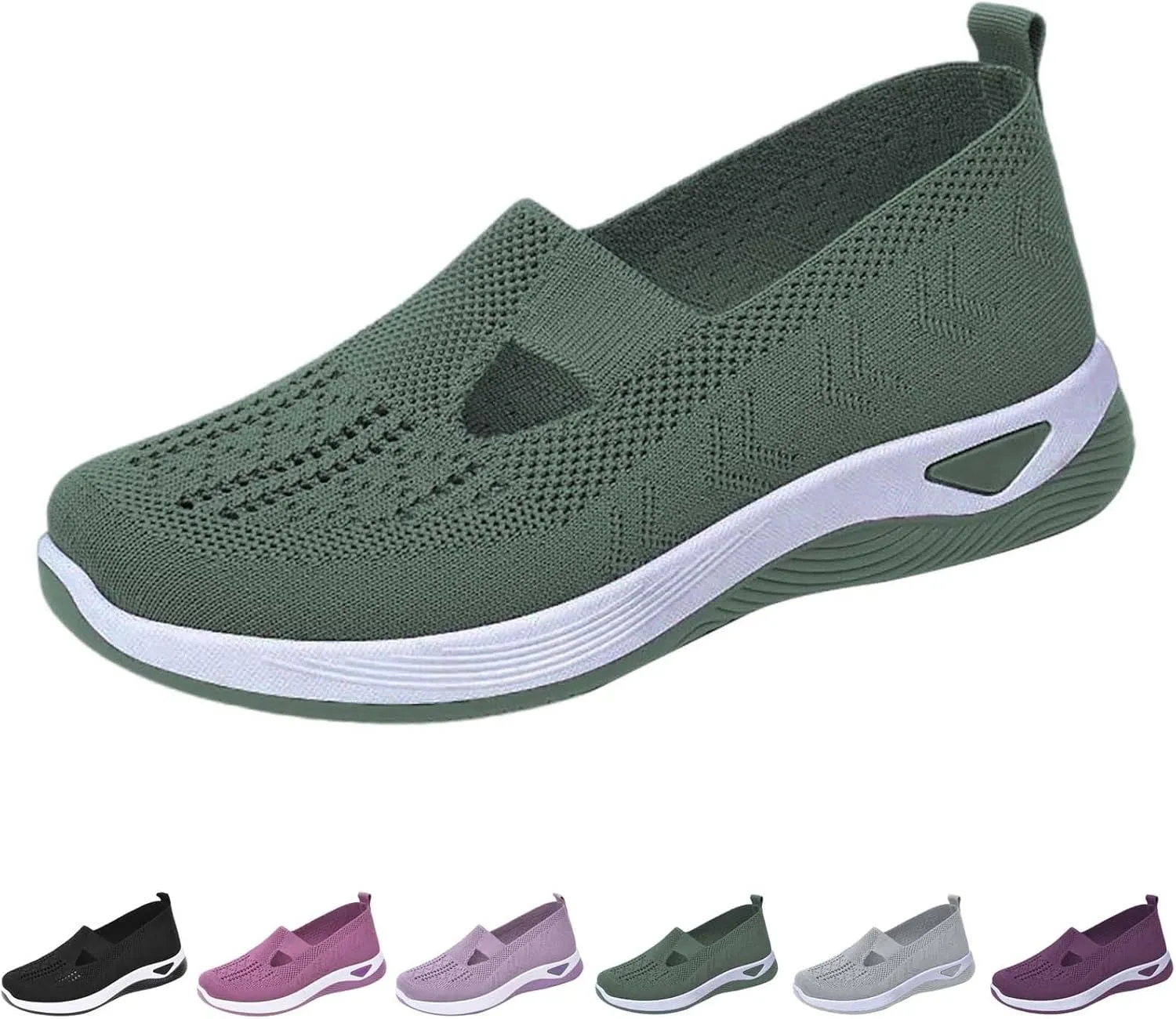 Orthopedic Shoes for Women Woven Slip on Walking Running Shoes for Men Sports Men's Casual Shoes Fashion Sneakers Tennis Shoe Loafers Casual Slip On