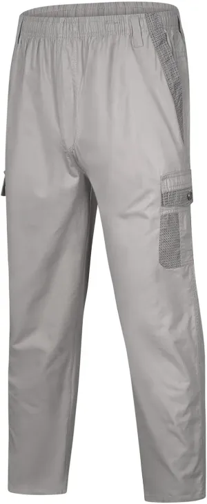 Outdoor Pants for Men Fashion Solid Color Cargo Pants Relaxed Fit Hiking Pants Casual Trousers with Multi Pockets