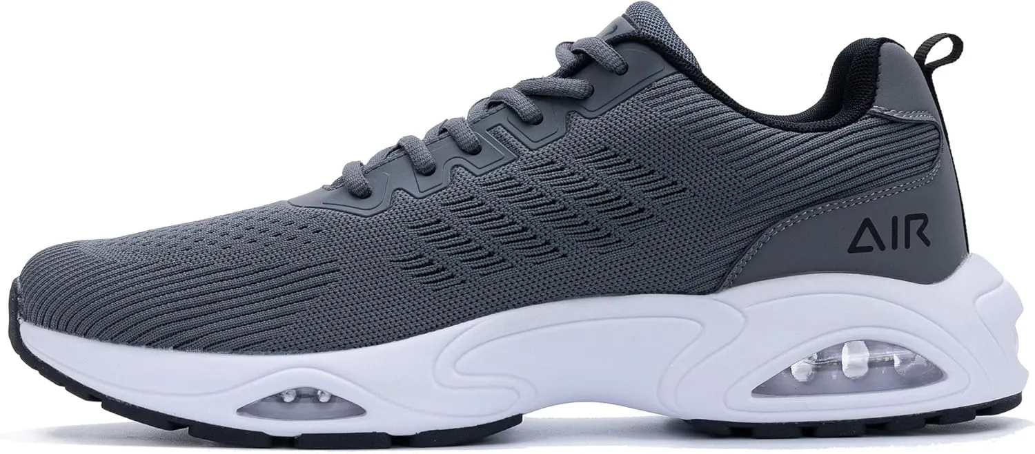 PERSOUL Mens Air Running Shoes Lightweight Breathable Athletic Tennis Gym Jogging Sneakers