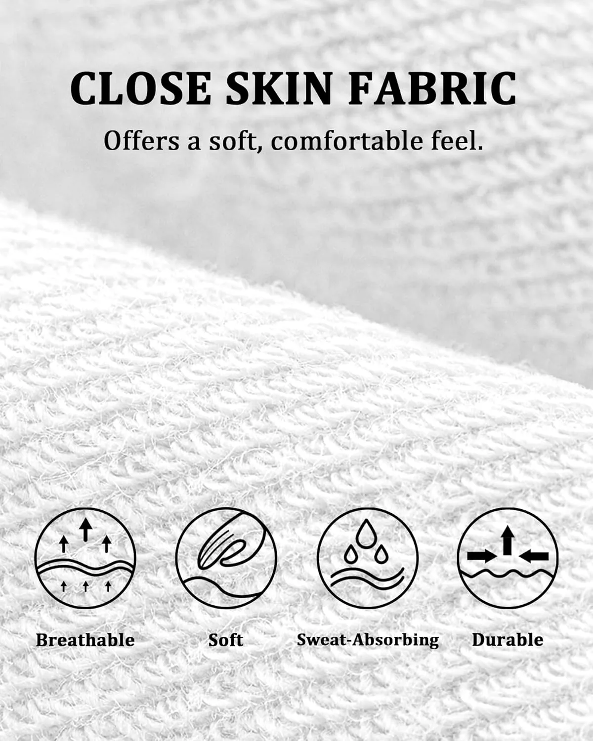 SIXDAYSOX No Show Socks Womens Cotton 6-8 Pairs Low Cut Invisible Non-Slip Socks Size 5-9/9-11