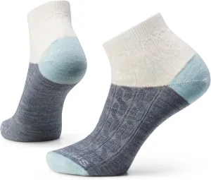 Smartwool Everyday Zero Cushion Merino Wool Cable Ankle Socks for Men and Women