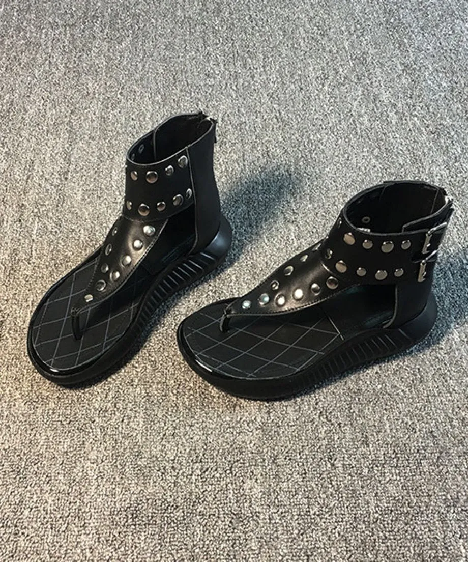 Studs Thong Sandals