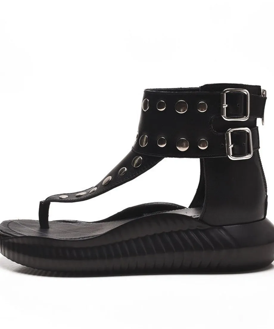 Studs Thong Sandals