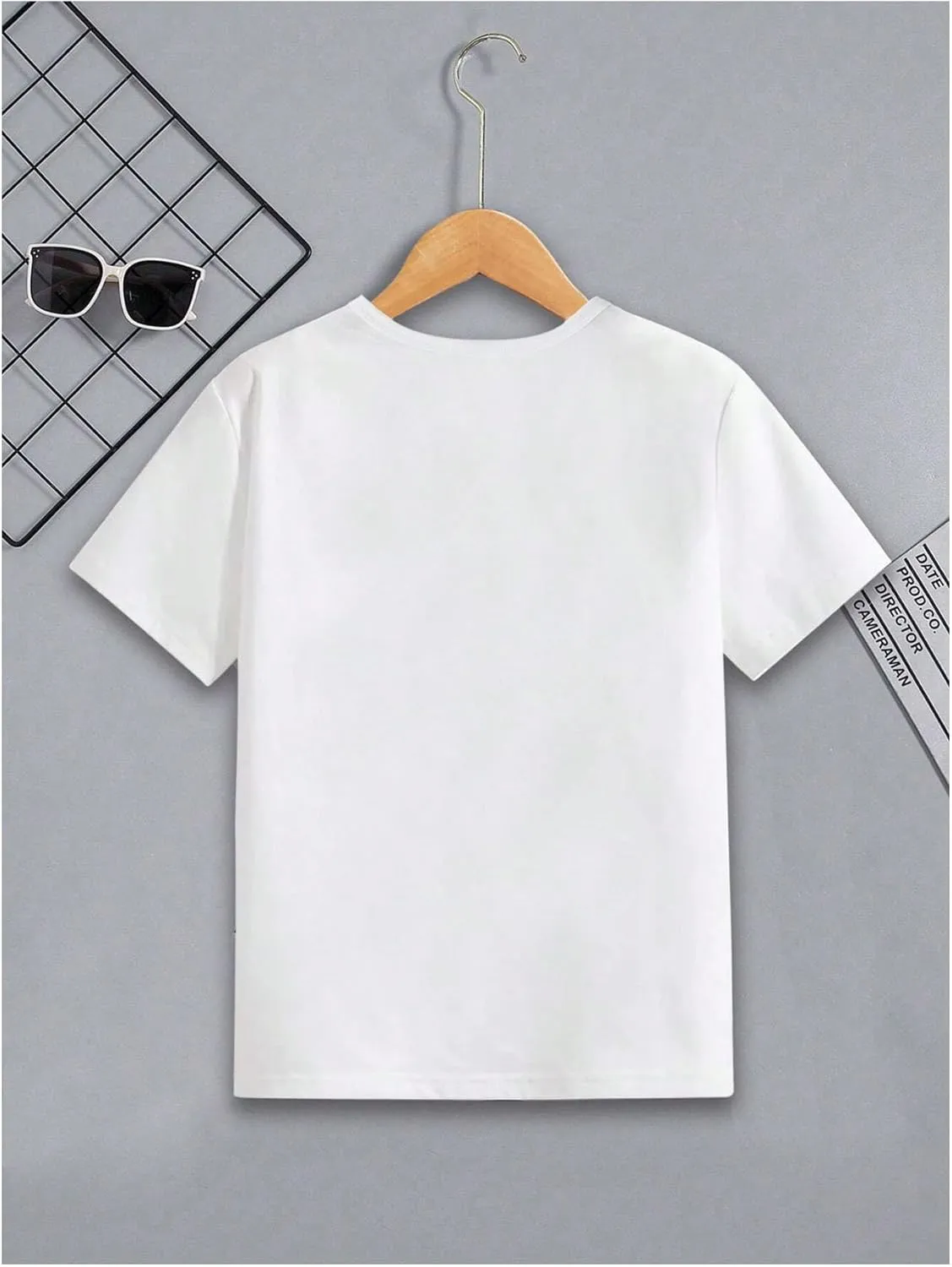 SweatyRocks Boy's Heart Graphic T Shirts Crewneck Short Sleeve Casual Tee Tops