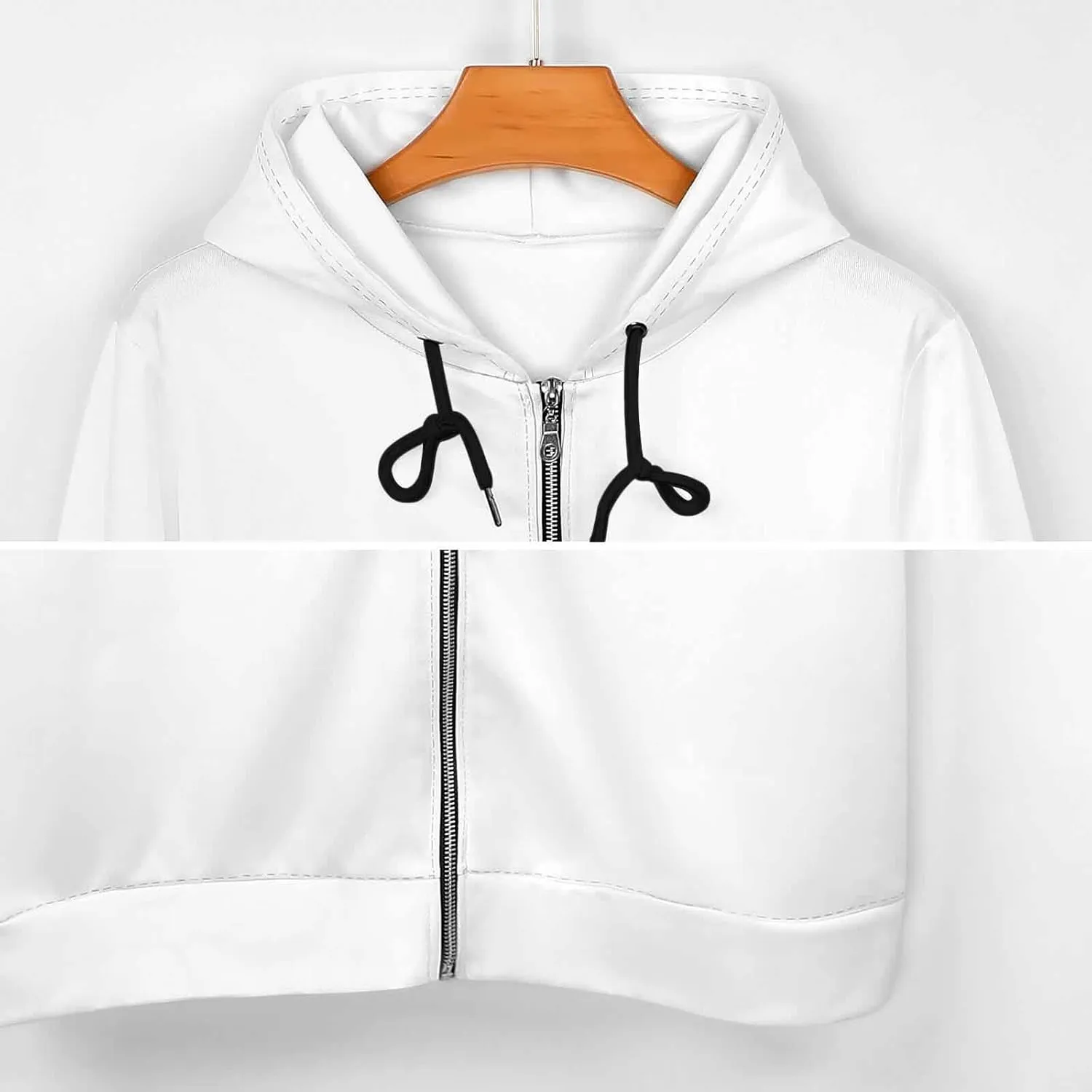 TAIZIYEAH Women's Long Hoodies Casual Zip Up Hoodies Flag of Palestine Sweatshirts Warm Long Coats