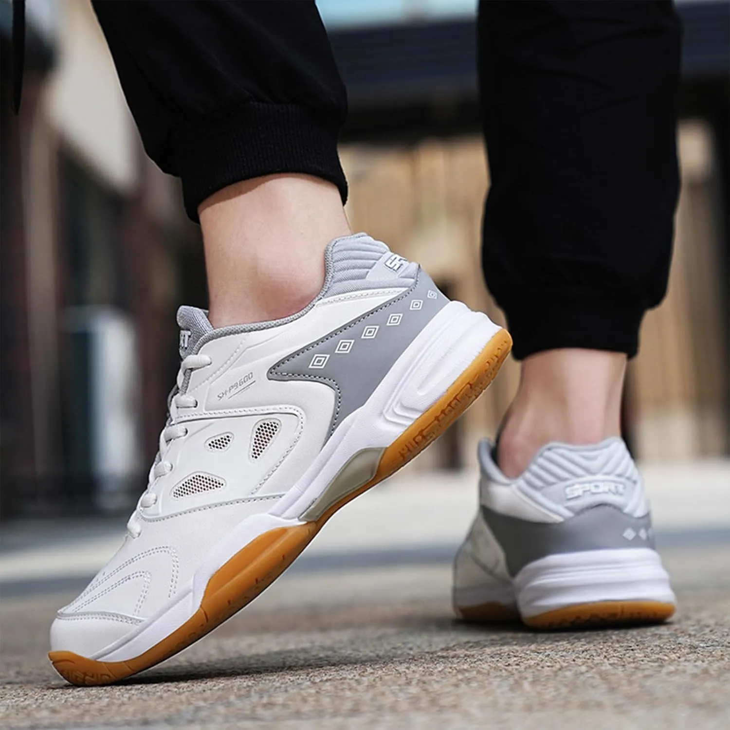 Tennis Badminton Shoes Men's Women Outdoor Indoor Court Shoes Anti Slip for Training - Adults Pickleball Sneakers