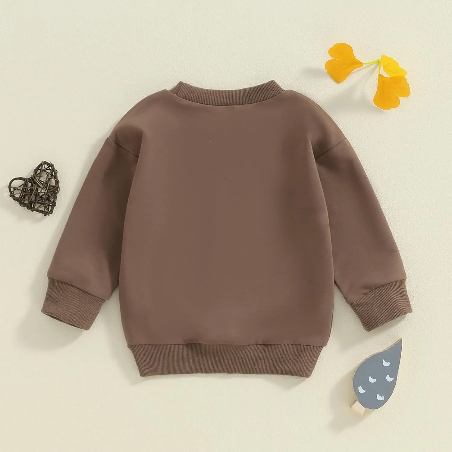 Toddler Baby Halloween Outfit Boy Girl Pumpkin Sweatshirt Crewneck Pullover Sweater Long Sleeve Shirt Fall Clothes
