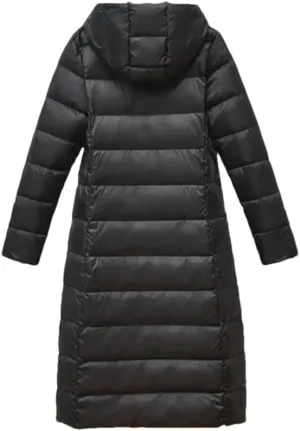 Winter Women Hooded Down Jacket Coat Parka Female Long Puffer Outerwear Tops