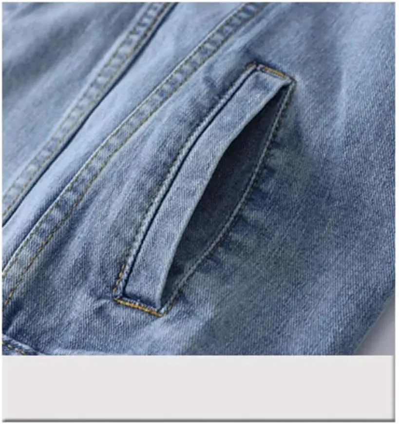 Women Autumn Winter Denim Jackets Washed Jeans Coat Turn-Down Collar Outwear Bomber Jacket
