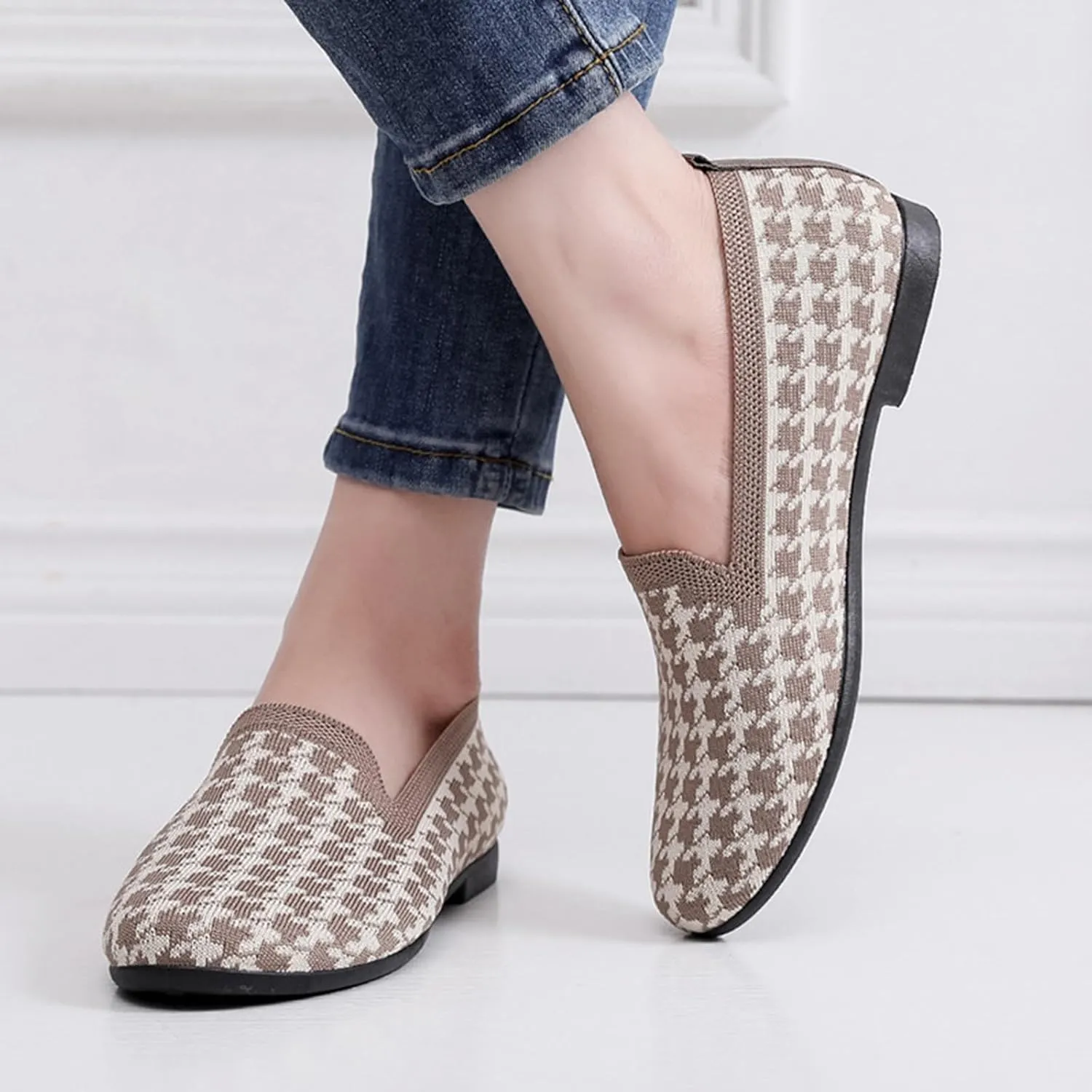 Women Orthopedic Sneakers Platform Wedge Sneakers Slip On Comfortable Breathable Lightweight Fashion Sneakers Loafers Walking Shoes