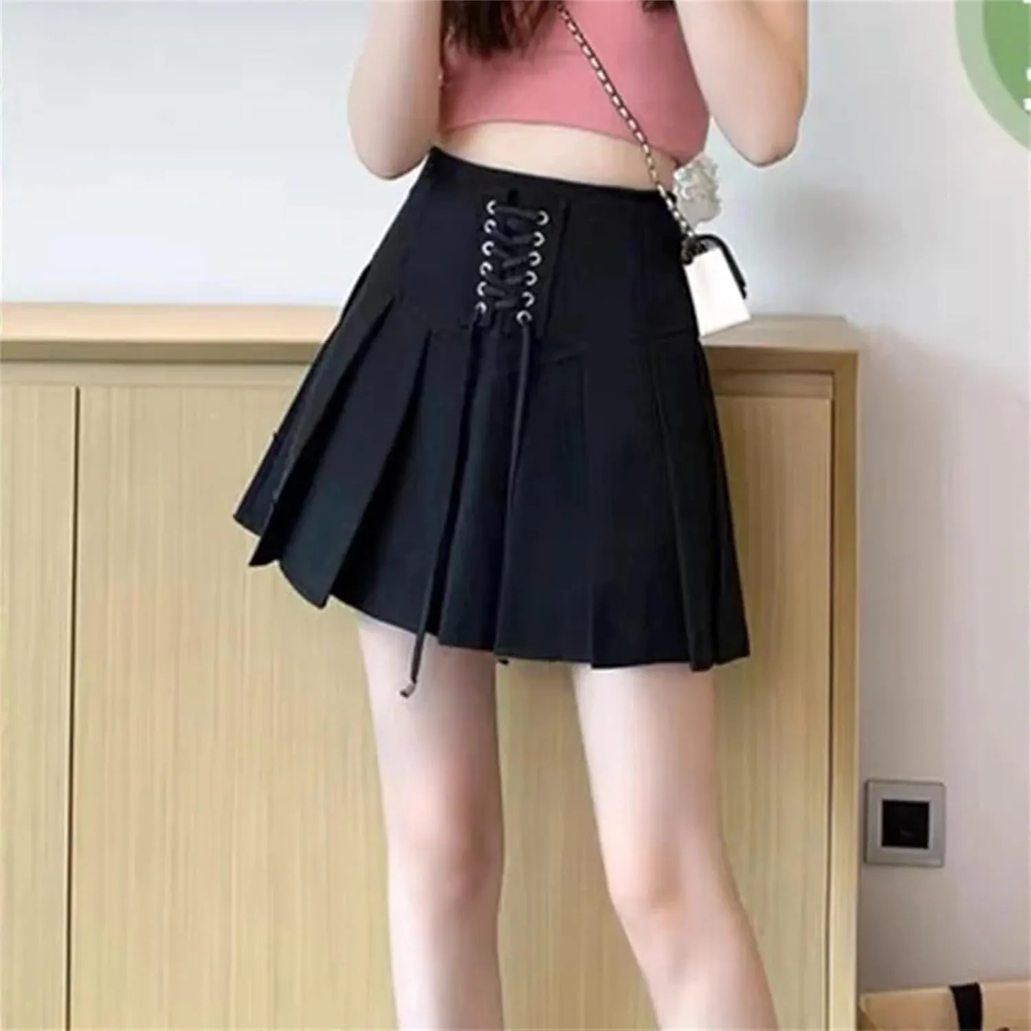 Women's A-Line Pleated Skirt  Vintage Mini Summer Fashion Skirt Lightweight Golf Skirt
