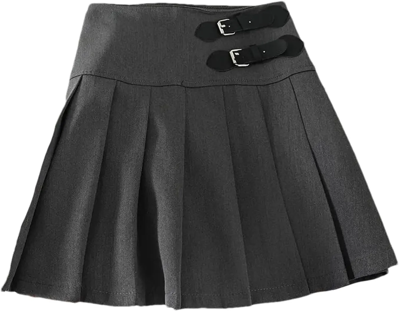 Women's Solid Color Fashion Mini Skirt  High Street Pleated Summer Soft High Waisted Pleated Skirt Tennis Skirts