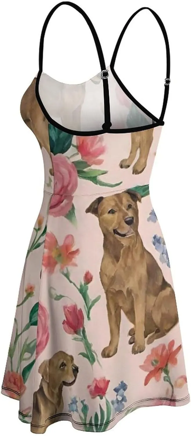 Women's Summer Casual Flowy Long Dress for Vacation Party Wedding