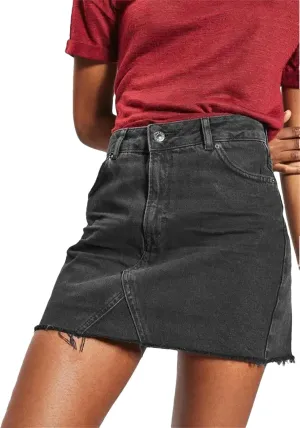 Women's Summer Fashion Sexy Denim Mini Skirt Zipper Fly Solid Slim Short Jeans Skirt