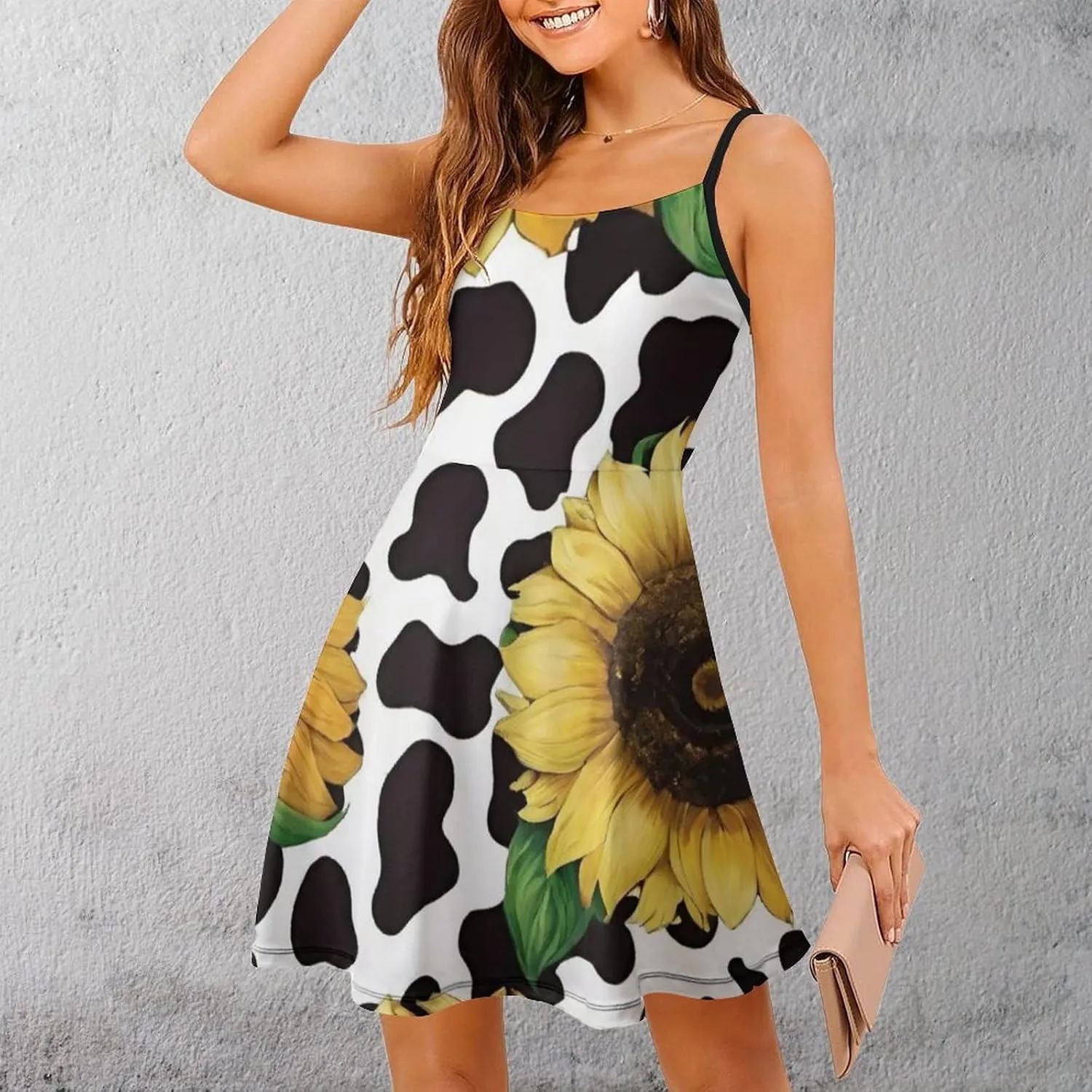 Women's Wrap Sleeveless Bodycon Cami Dress for Party Beach Date