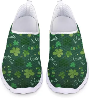 Xpyiqun Christmas Shoes Women Casual Slip On Sneakers Xmas Walking Tennis Shoe Loafers