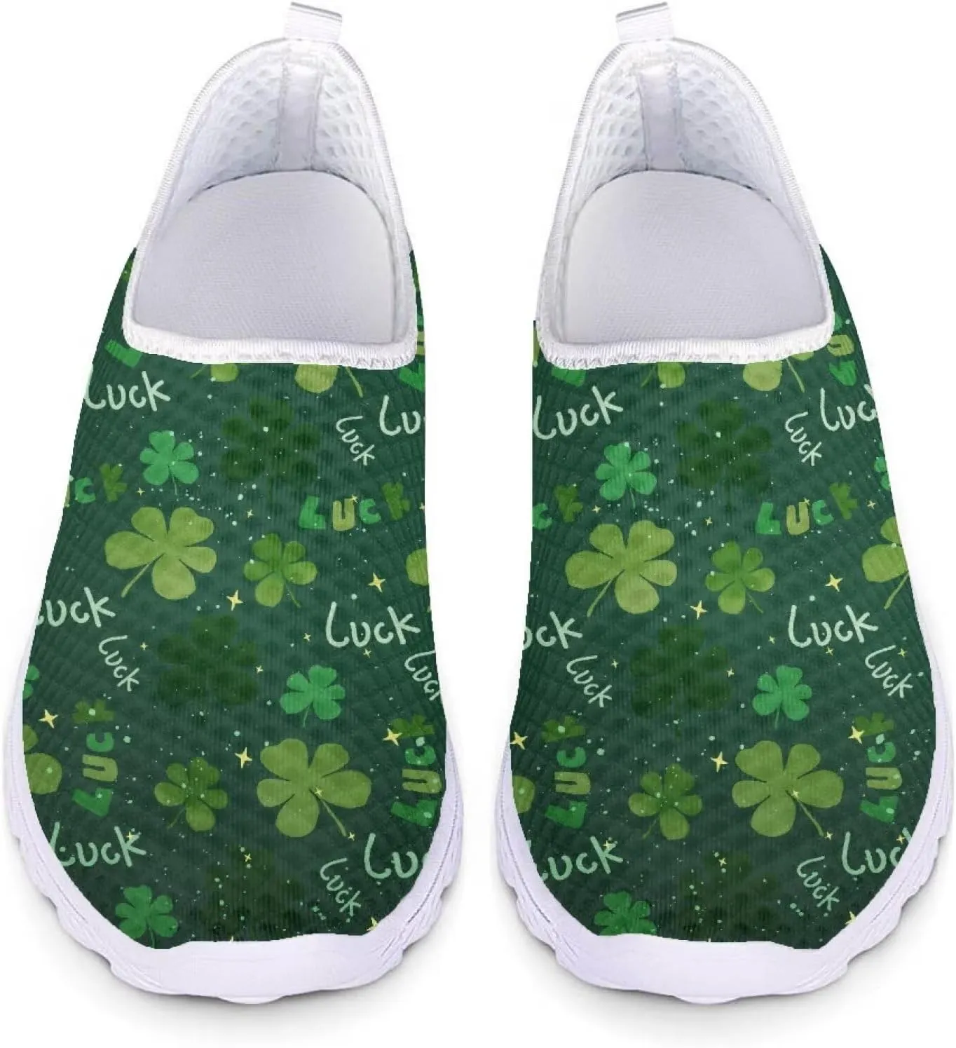 Xpyiqun Christmas Shoes Women Casual Slip On Sneakers Xmas Walking Tennis Shoe Loafers