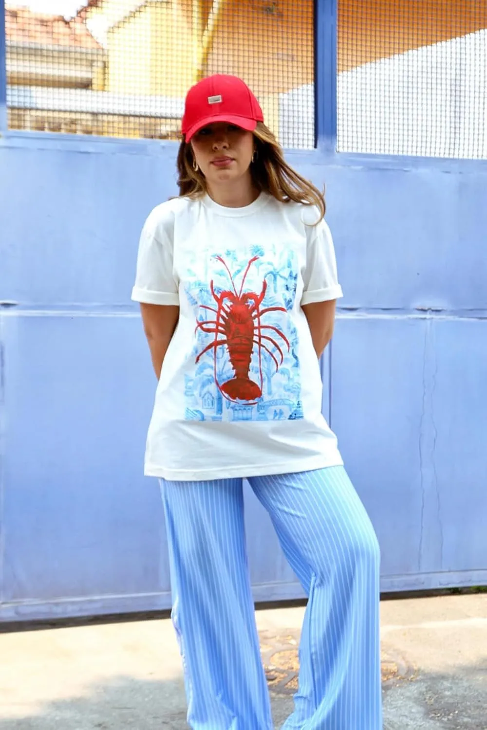 Y2k Cute Oversized Graphic Shirts Teen Girls Women Preppy Short Sleeve Floral Baggy Tees Costal Aesthetic Tops