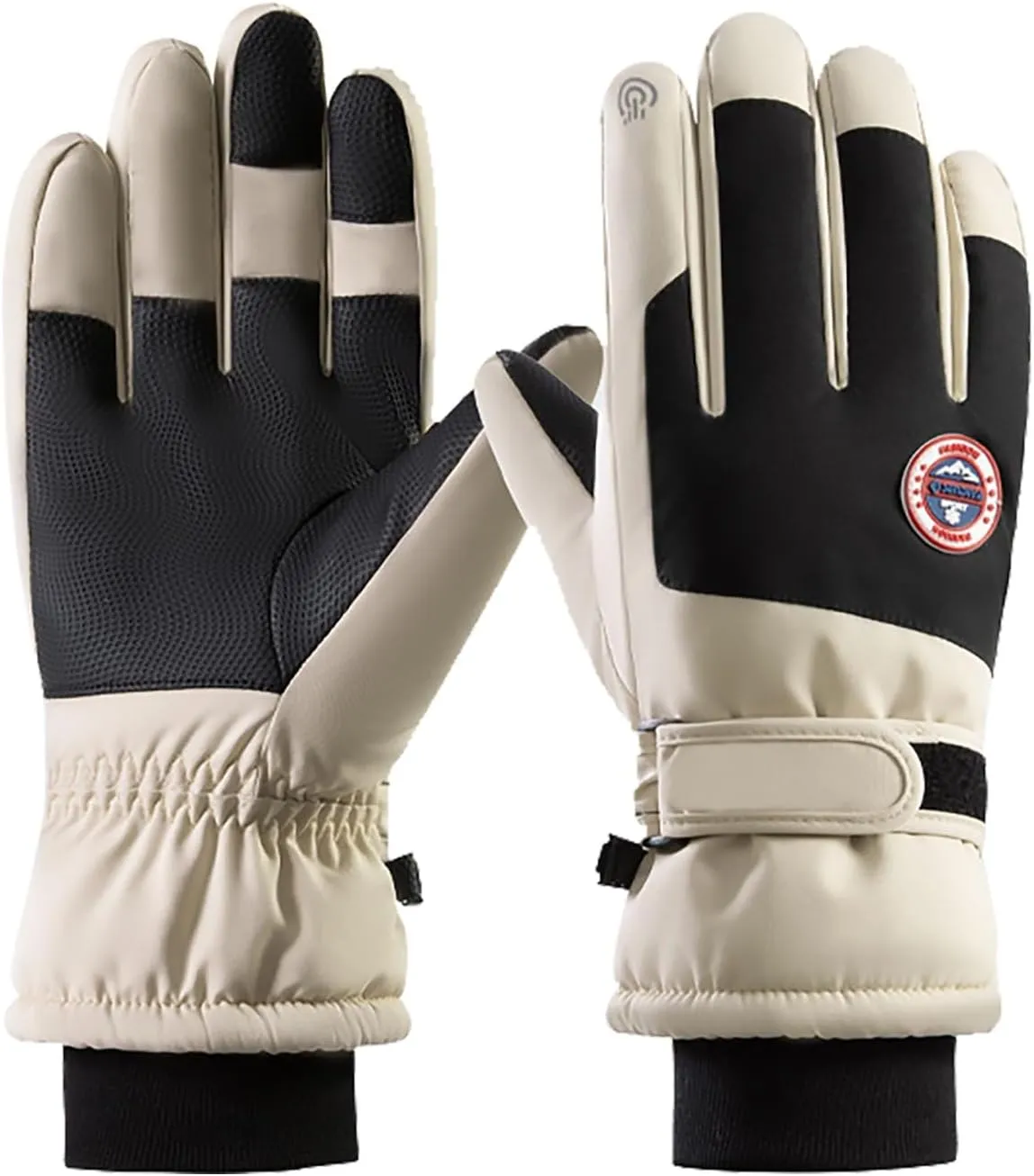 YOLAI Winter Warm Gloves for Men Touchscreen Gloves Cold Weather Windproof Thermal Snow Gloves for Working Cycling