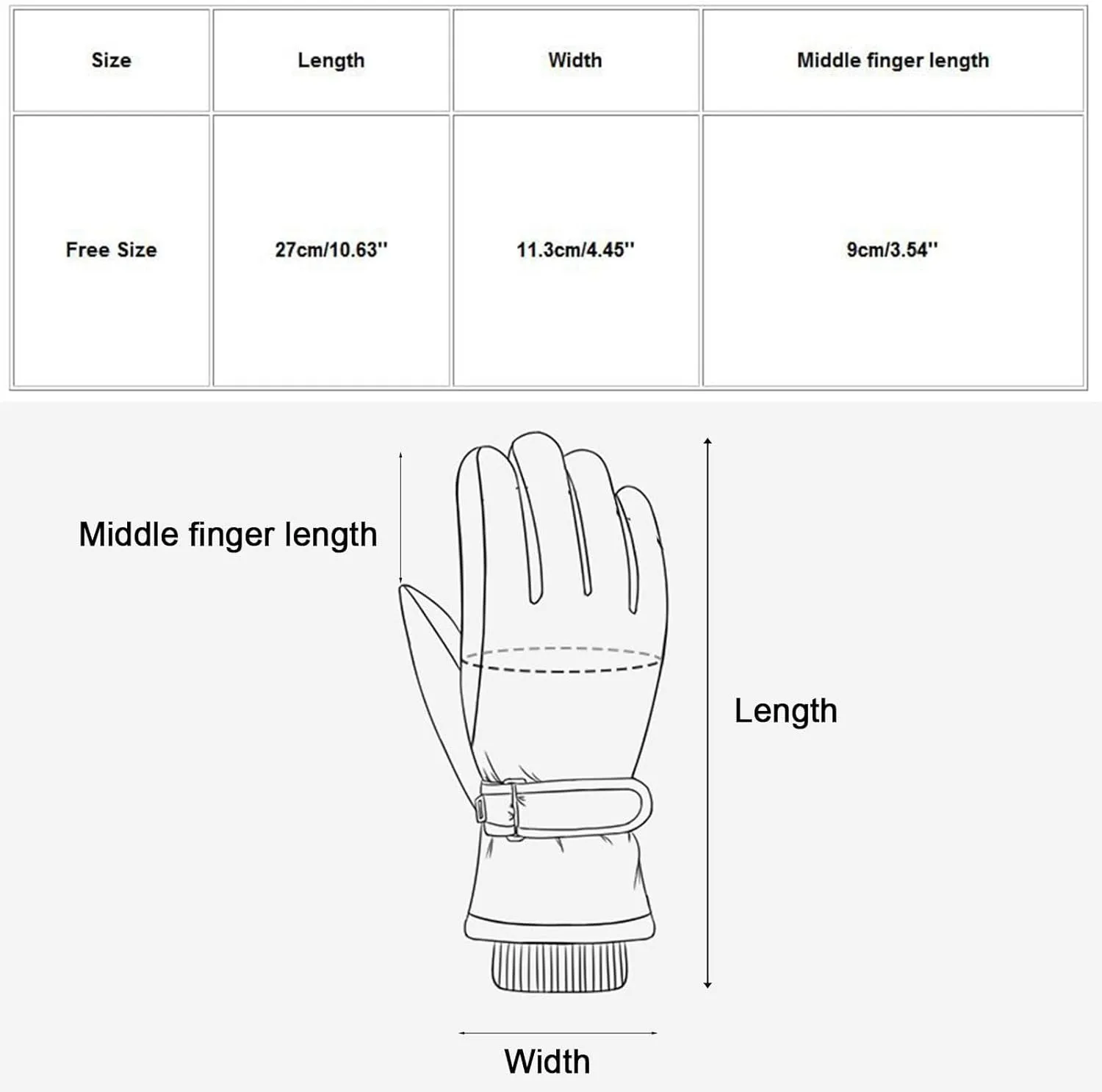 YOLAI Winter Warm Gloves for Men Touchscreen Gloves Cold Weather Windproof Thermal Snow Gloves for Working Cycling