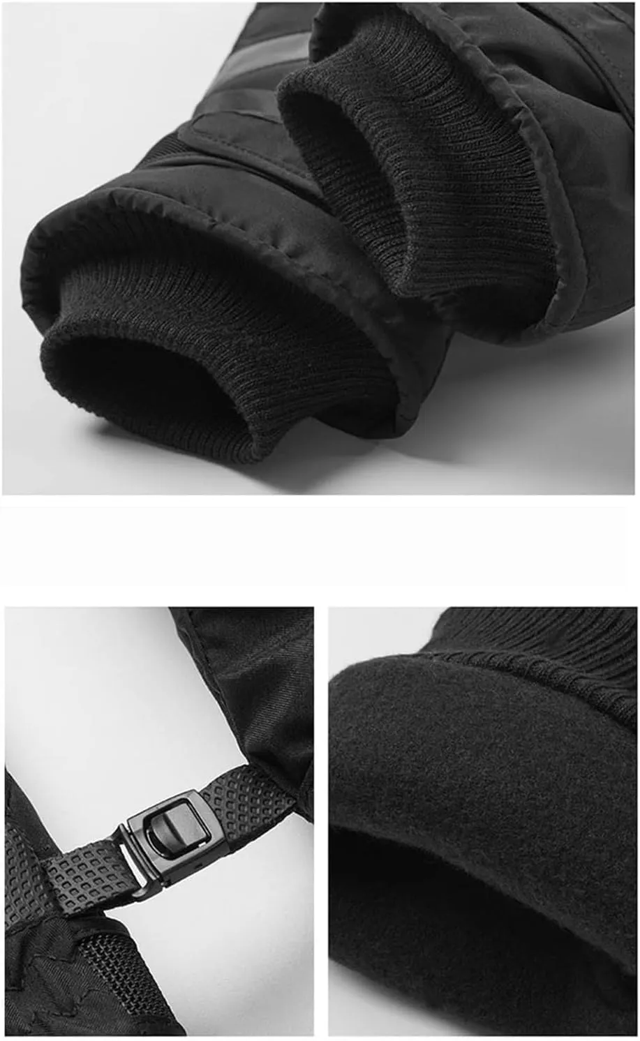 YOLAI Women Winter Ski Gloves Full Finger Winter Gloves Snowboarding Gloves Touchscreen Ski Gloves Women